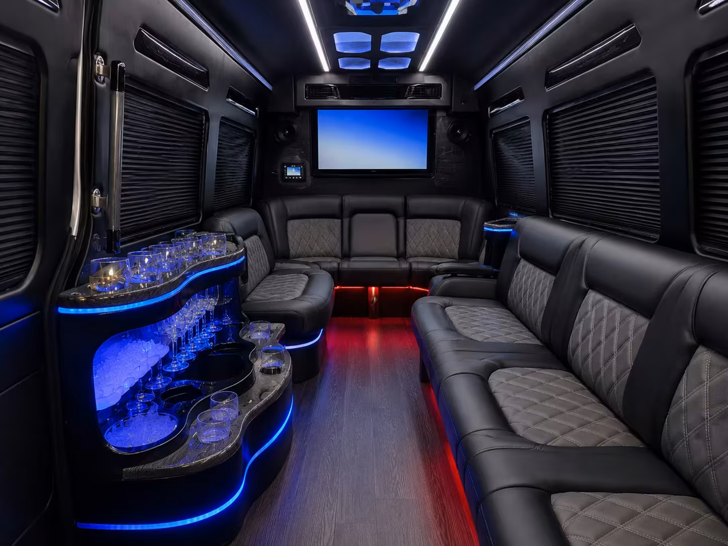 bus rental options for rancho palos verdes trips