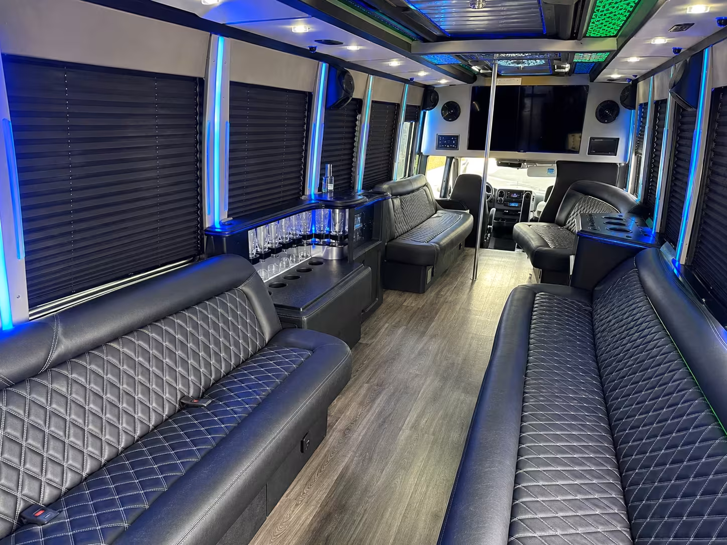 rancho palos verdes party bus rentals for private events