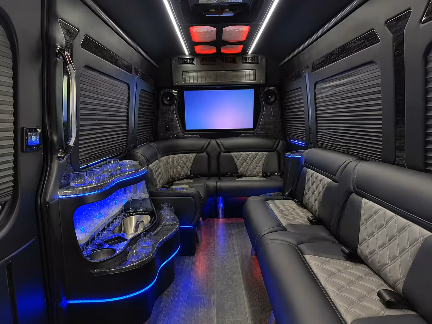 sprinter limousine inside
